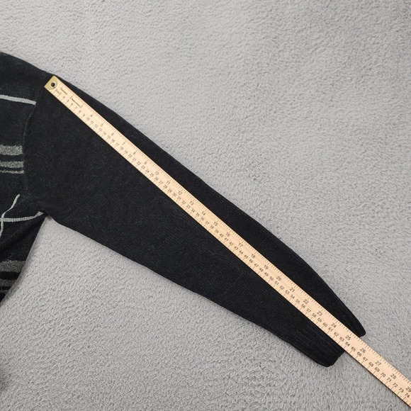 Dockers Sweater Mens Large Black Plaid wool Vintage Long Sleeve Grandpacore - Picture 12 of 12